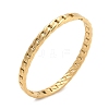 304 Stainless Steel Hinged Bangles for Women AJEW-P127-26G-4