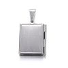 Tarnish Resistant 316 Stainless Steel Locket Pendants STAS-N0016-06P-2