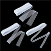3 Rolls 3 Styles Elastic Polyester Deco Mesh Ribbons DIY-NB0013-55B-2