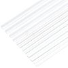 Olycraft 6 Sets 6 Style ABS Plastic Bar Rods DIY-OC0008-25-1