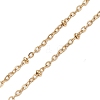 304 Stainless Steel Satellite Chain Slider Necklace Making AJEW-JB01247-01-3