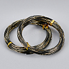 Textured Round Aluminum Craft Wire AW-BC0003-21A-6
