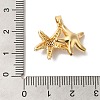 Brass Micro Pave Cubic Zirconia Pendants KK-C072-34G-3