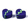 Handmade Polymer Clay Beads CLAY-N008-023B-3