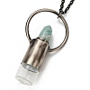 304 Stainless Steel Openable Perfume Bottle Pendant Necklaces NJEW-I239-04B-3