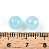 Electroplate Pearlized Glass Pearl Beads EGLA-T021-14B-07-3