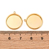 Brass Pendant Cabochon Settings KK-F898-20D-G-3