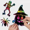 DIY Halloween Theme Scratch Art DIY-B024-01-8