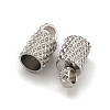 Tarnish Resistant 304 Stainless Steel Cord Ends STAS-Z084-07P-02A-2