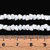 Electroplate Opaque Glass Beads Strands GLAA-N022-4mm-03-4