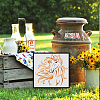 PET Hollow Out Drawing Painting Stencils DIY-WH0391-0053-5