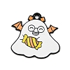 Halloween Alloy Enamel Pendants ENAM-P259-01J-EB-1