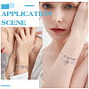 10Pcs Fashion 304 Stainless Steel Cuff Bangles Set BJEW-SC0001-20-5