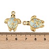 304 Stainless Steel Enamel Pendants STAS-K309-01G-01-3