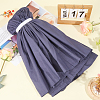 Adjustable Polyester Wrap Around Bed Skirts AJEW-WH20022-10C-02-4