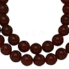 Natural White Jade Beads Strands X-JB6mm-07-2