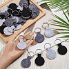 30Pcs 3 Colors Polyester Keychains KEYC-SP0001-62-3
