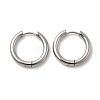 316F Stainless Steel Hoop Earrings EJEW-D341-01B-P-4