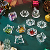 12Pcs 3 Styles Christmas Theme Transparent Acrylic Beads TACR-TA0001-76-9