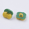 Acrylic Shank Buttons BUTT-E092-08-2