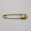 Zinc Alloy Safety Pins JEWB-WH0030-78C-1