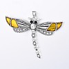Alloy Enamel Big Pendants ENAM-F123-08AS-1