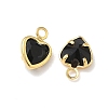 Brass Glass Charms KK-Z136-19G-03-2