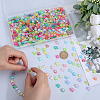 800Pcs 2 Styles Eco-Friendly Transparent Acrylic Beads TACR-SP0001-01A-3