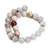 Natural Aquamarine Beads Strands GG-CBA1CAF-A02-8mm-4