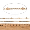 Handmade Brass Glass Beaded Chains GL-CBA1C06-01G-03-3