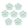 Transparent Spray Painted Glass Beads GLAA-R215-04-A05-1