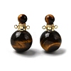Natural Tiger Eye Perfume Bottle Pendants GG-CBA7610-02G-05-1