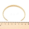 Croissant 304 Stainless Steel Cuff Bangles for Women BJEW-S171-01C-G-3