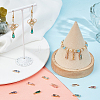 40Pcs Faceted Glass Pendants GLAA-BBC0001-05-4