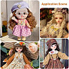 4Pcs 4 Colors PP Hair Doll Wig Hair DIY-GL0005-56B-6