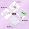 Heart Star DIY Silicone Pendant Molds DIY-TA0010-95-4