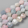 Natural Morganite Beads Strands G-S149-41-10mm-1