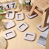 Felt Office Anti-slip Chair Mats AJEW-WH0481-508-5