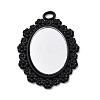 Glass Mirror Pendants FIND-Z073-02EB-01-1