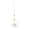 Brass Big Pendant Decorations LS-HJEW-M005-03G-03-2