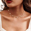 925 Sterling Silver Link Chain Necklaces NJEW-L116-05G-3