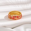 Brass Micro Pave Cubic Zirconia Finger Rings FS-WGFDCA6-02-3