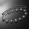 Halloween Alloy Skull Link Chain Waist Belly Chains for Women FS-WG87A63-01-3
