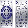 Fingerinspire 2Pcs 2 Style Custom 304 Stainless Steel Cutting Dies Stencils DIY-FG0001-92-1