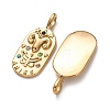 304 Stainless Steel Pendants STAS-C184-10G-10-2