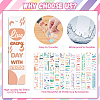 DIY Bookmark Making Kits DIY-PB0001-05-3