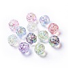 Transparent Acrylic Beads X1-TACR-K004-06-1