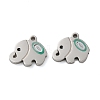 304 Stainless Steel Enamel Charms STAS-D018-05P-1