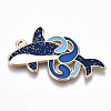 Eco-Friendly Alloy Enamel Pendants X-ENAM-Q437-032-NR-2