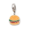 304 Stainless Steel Enamel European Dangle Charms STAS-D153-05A-P-1